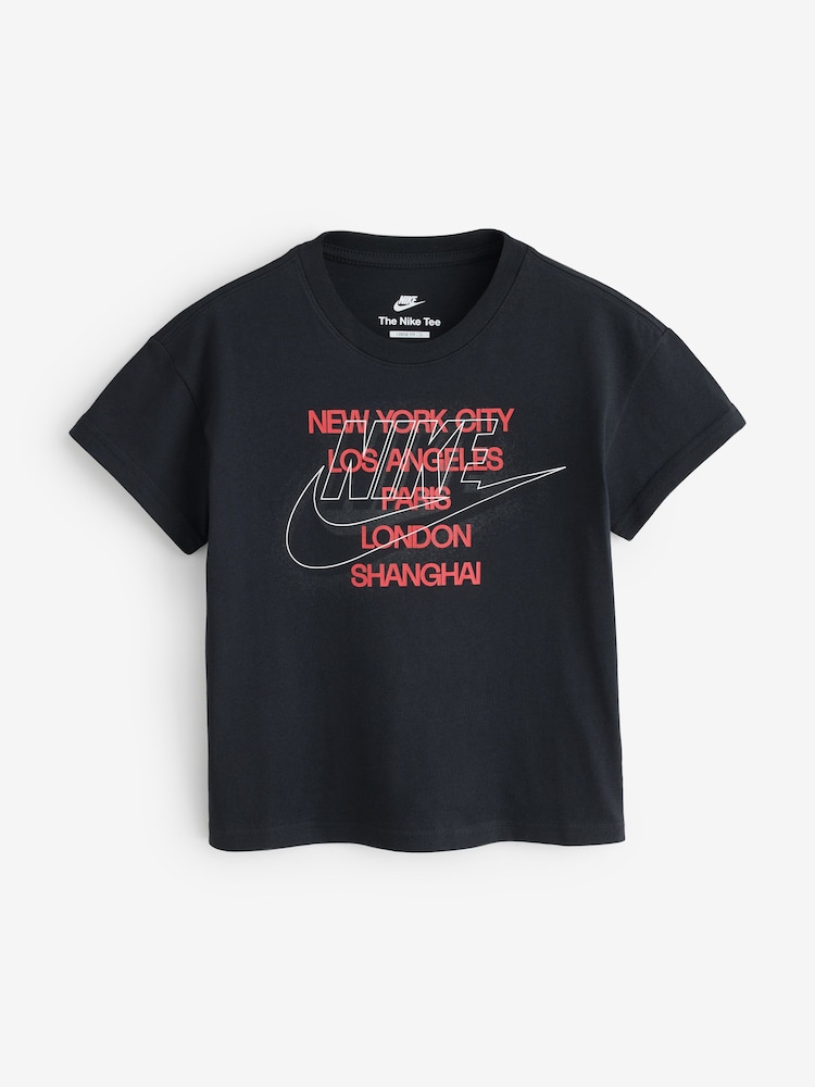 Nike Black Sportswear T-Shirt - Image 1 of 1