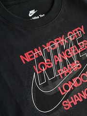 Nike Black Sportswear T-Shirt - Image 8 of 9