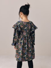 Laura Ashley Long Sleeve Woodlad Print Dress - Slika 3 od 10