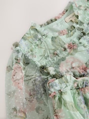 Laura Ashley Floral Mesh Dress - 圖片 10/12