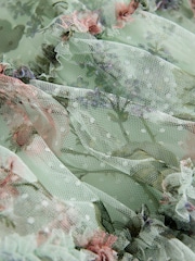 Laura Ashley Floral Mesh Dress - 圖片 11/12
