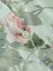 Laura Ashley Floral Mesh Dress - 圖片 12/12