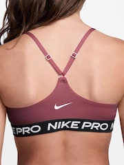 Nike Pink Smoke Pro Indy Sports Bra - Image 3 of 3