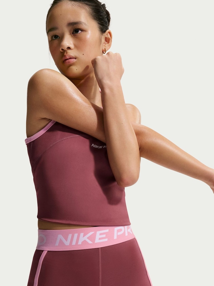 Nike Pink Smoke Pro DriFIT Shorts - Image 5 of 5 Nike Pink Smoke Pro DriFIT Shorts - Image 5 of 5