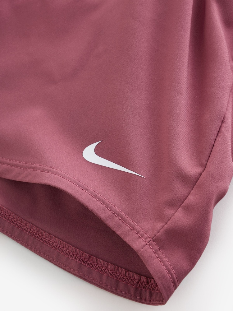 Nike Pink Smoke Dri FIT One High Waisted Shorts - Image 7 of 7 Nike Pink Smoke Dri FIT One High Waisted Shorts - Image 7 of 7