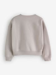 Gris particules - Sweat-shirt surdimensionné en polaire Nike Studio - Image 4 de 6