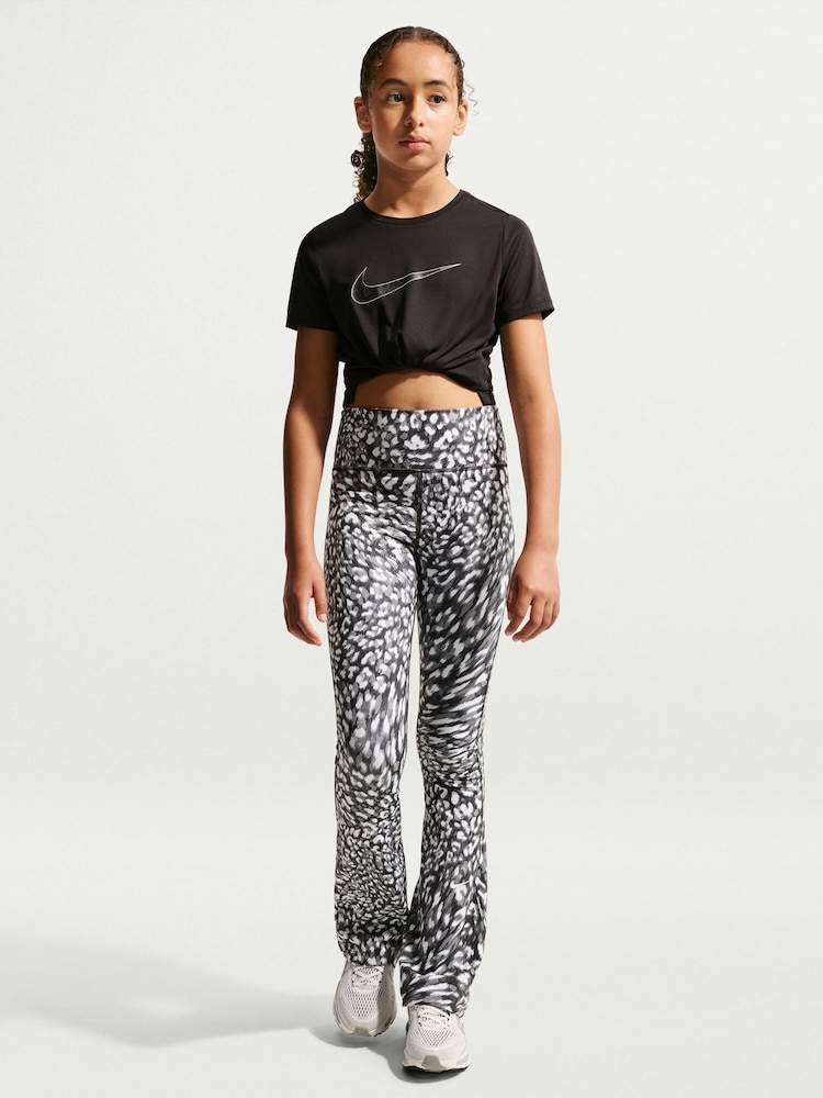 Nike Black One Full-Length Leggings - Image 1 of 5 Nike Black One Full-Length Leggings - Image 1 of 5