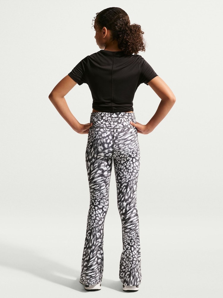 Nike Black One Full-Length Leggings - Image 2 of 5 Nike Black One Full-Length Leggings - Image 2 of 5