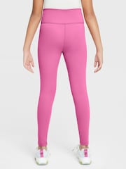 Nike Playful Pink Dri-FIT One Leggings - Image 2 of 3