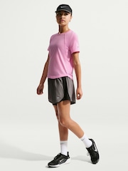 Lyserød Rise - Nike Dri-FIT Tempo T-shirt - Billede 3 af 9