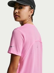 Lyserød Rise - Nike Dri-FIT Tempo T-shirt - Billede 5 af 9