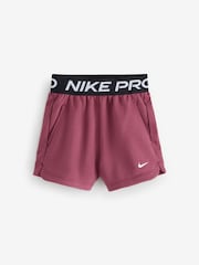 Nike Pink Smoke Pro Dri-FIT Fleece Shorts - Image 1 of 1