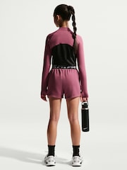 Humo rosa - Pantalones cortos de polar con tecnología Dri-FIT Pro de Nike - Imagen 2 de 6