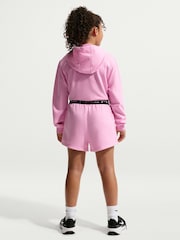 Nike Pink Rise Pro Dri-FIT Fleece Shorts - Image 2 of 5