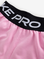 Nike Pink Rise Pro Dri-FIT Fleece Shorts - Image 6 of 8