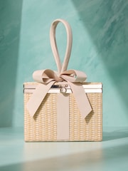 Natural Tabitha Simmons X Next The Keeper Scarf Bag - Image 4 of 9