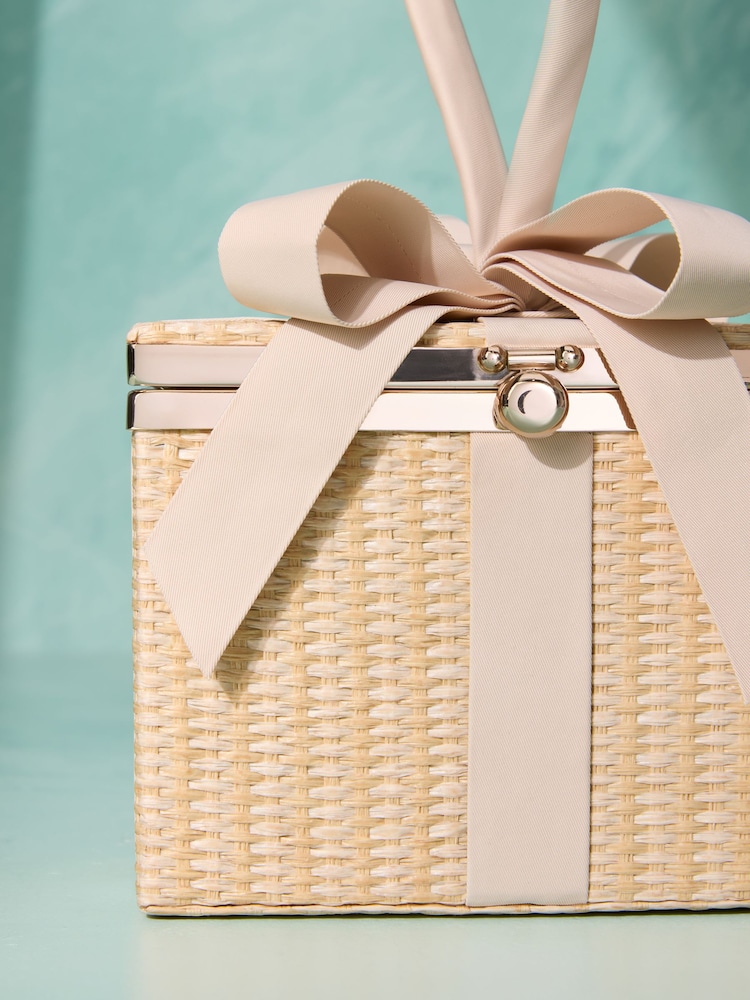 Natural Tabitha Simmons X Next The Keeper Scarf Bag - Image 9 of 9