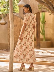 Seraphine Premium Tiered Midi Dress - 圖片 4，共 7