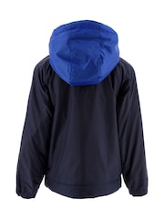 Nike Blue Fleece-Lined Windbreaker. - Image 2 of 6