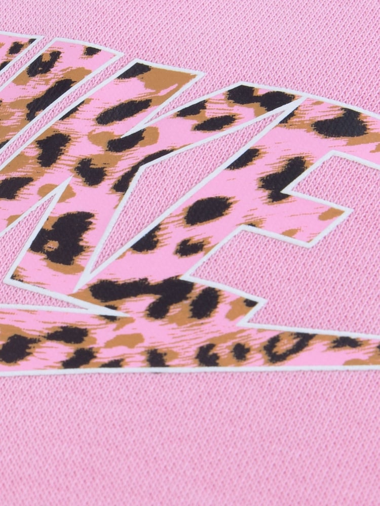 Nike Pink Pullover Tracksuit - Image 4 of 4
