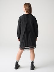 Schwarz - smALLSAINTS Lee Lace Sweatkleid - Bild 2 von 10
