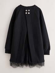 Schwarz - smALLSAINTS Lee Lace Sweatkleid - Bild 7 von 10