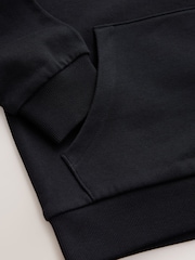 smALLSAINTS Black Underground Oversized Pullover Hoodie - Image 11 of 12