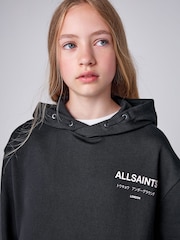 smALLSAINTS Black Underground Oversized Pullover Hoodie - Image 5 of 12