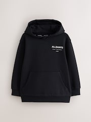smALLSAINTS Black Underground Oversized Pullover Hoodie - Image 7 of 12
