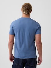 Gap Gap Blue Everyday Soft Pocke T-shirt - Image 2 of 5