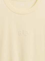 Amarillo - Gap Everyday Soft Mini Logo Short Sleeve T-Shirt - Imagen 4 de 4