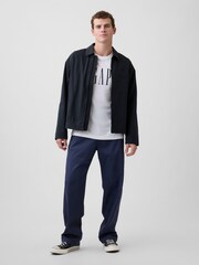 Weiß - Gap Everyday Weiches Logo-T-Shirt - Bild 3 von 4