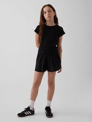 Gap Black Quick-Dry Butterfly-Hem Run Shorts (4-13yrs) - Image 3 of 5