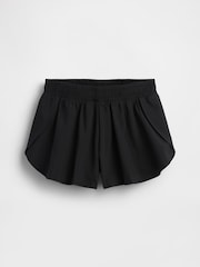 Gap Black Quick-Dry Butterfly-Hem Run Shorts (4-13yrs) - Image 4 of 5