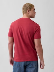 Gap Red Everyday Soft Crew neck T-Shirt - Image 2 of 5