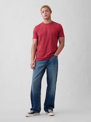 Gap Red Everyday Soft Crew neck T-Shirt - Image 3 of 5