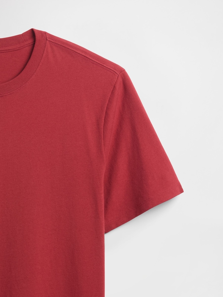 Gap Red Everyday Soft Crew neck T-Shirt - Image 5 of 5