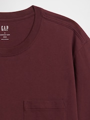 Gap Brown Everyday Soft Pocke T-shirt - Image 5 of 5