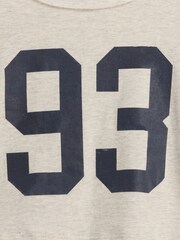 Gap Grey Oversized Wide-Neck T-Shirt (4-13yrs) - Image 4 of 4