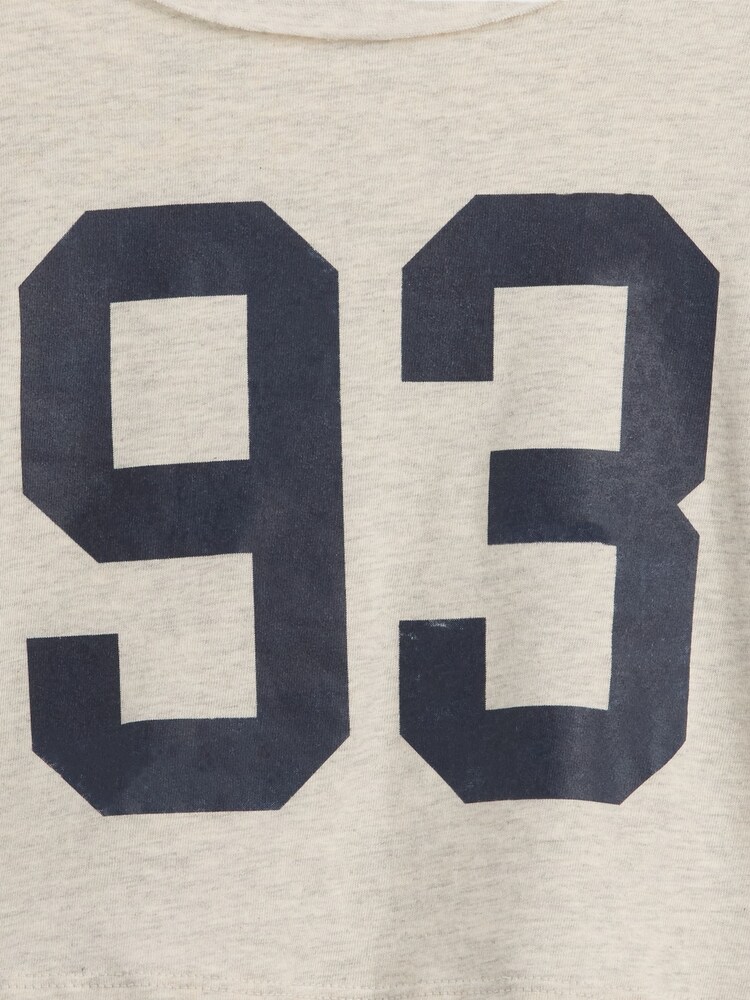 Gap Grey Oversized Wide-Neck T-Shirt (4-13yrs) - Image 4 of 4