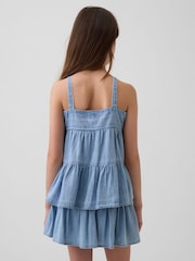 Gap Blue Denim Tiered Vest (4-13yrs) - Image 2 of 5