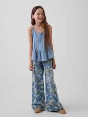 Gap Blue Denim Tiered Vest (4-13yrs) - Image 3 of 5