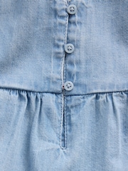 Gap Blue Denim Tiered Vest (4-13yrs) - Image 5 of 5