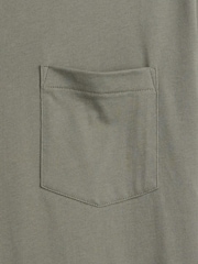 Gap Sage Green Everyday Soft Pocke T-shirt - Image 5 of 5