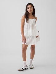 Gap White Eyelet Foldover Skort (4-13yrs) - Image 1 of 5