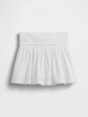 Gap White Eyelet Foldover Skort (4-13yrs) - Image 5 of 5