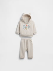 Gap Winnie The Pooh VintageSoft Hoodie Set (0-24mths) - Imagen 1 de 3