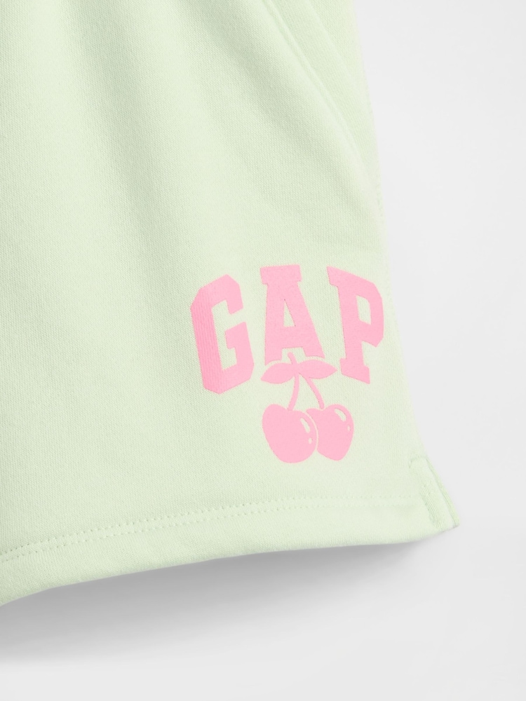 Gap Green Logo Pull On Shorts (4-13yrs) - Image 3 of 3 Gap Green Logo Pull On Shorts (4-13yrs) - Image 3 of 3