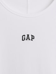 T-shirt Gap côtelé à logo et manches longues - Image 5 de 5