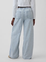 Gap – UltraSoft – einfach anzuziehende Baggy-Jeans mit hohem Bund - Bild 2 von 4